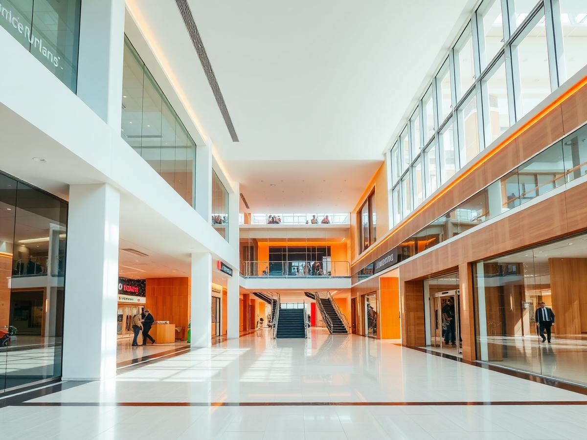 Retail commercial building